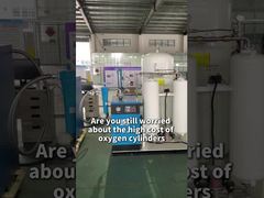 루밍 산소 발생기 93%-99.5% 순도, 실시간 모니터 및 품질 리플럭스 장치 포함